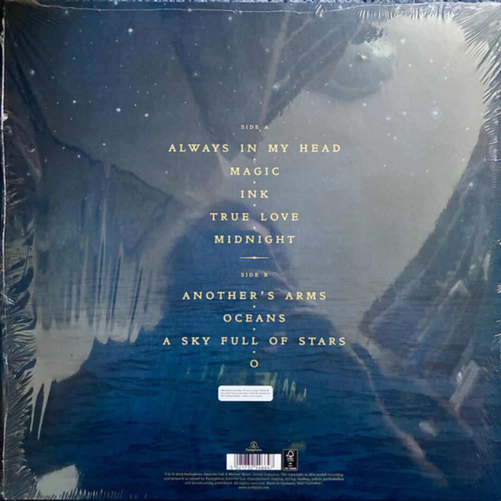 Coldplay / Ghost Stories (Limited Edition)(Clear Vinyl)(LP)