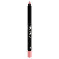 Гелевая водостойкая подводка-карандаш для губ цвет #41 Лососевый Provoc Gel Lip Liner Kiss me in the Nude