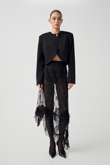 Юбка из кружева