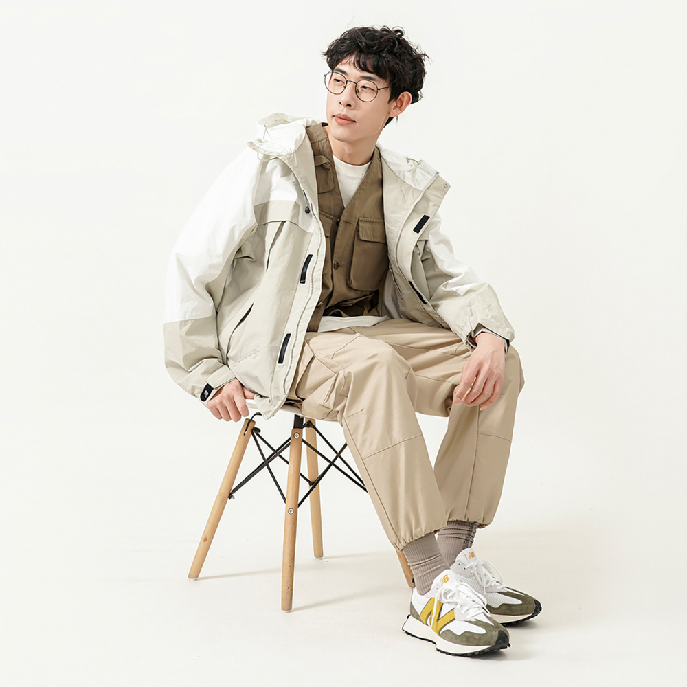 Куртки New Balance Logo, 5AC14103-BEI