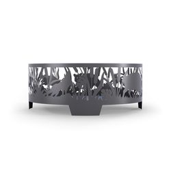 Очаг узорный "Лес" D 80