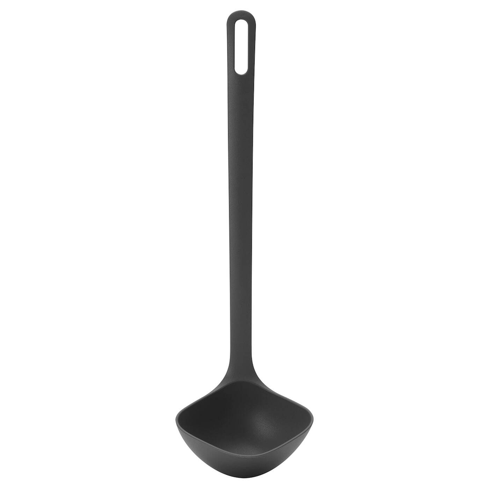IKEA FULLÄNDAD  (ИКЕА ФУЛЛÄНДАД)  -  Половник для супа, серый, 31 см