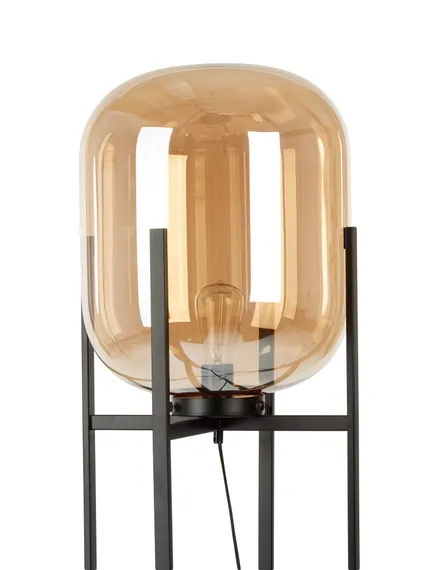 Напольный светильник Bottle 140 см, янтарное стекло