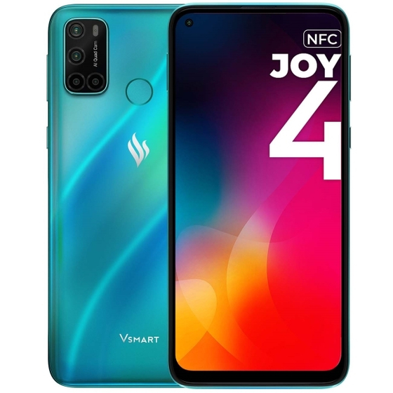Смартфон Vsmart Joy 4 4G+64G FV441AEGNERUS бирюзовый
