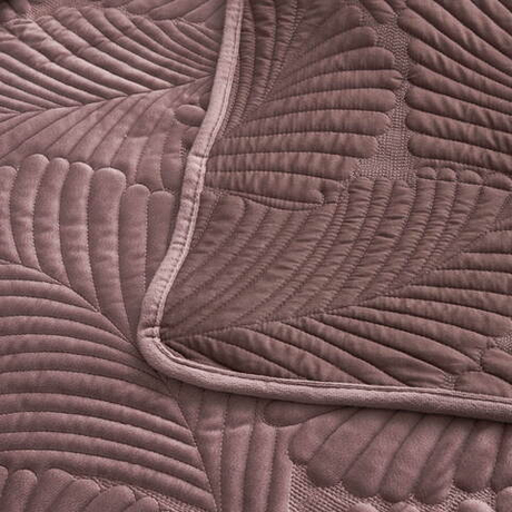 Покрывало 160х220 и наволочка 50х70 Sofi De MarkO Ноэль пепельная роза