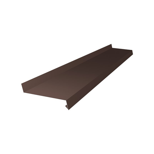 Отлив корич 350мм (цена за погон.м)