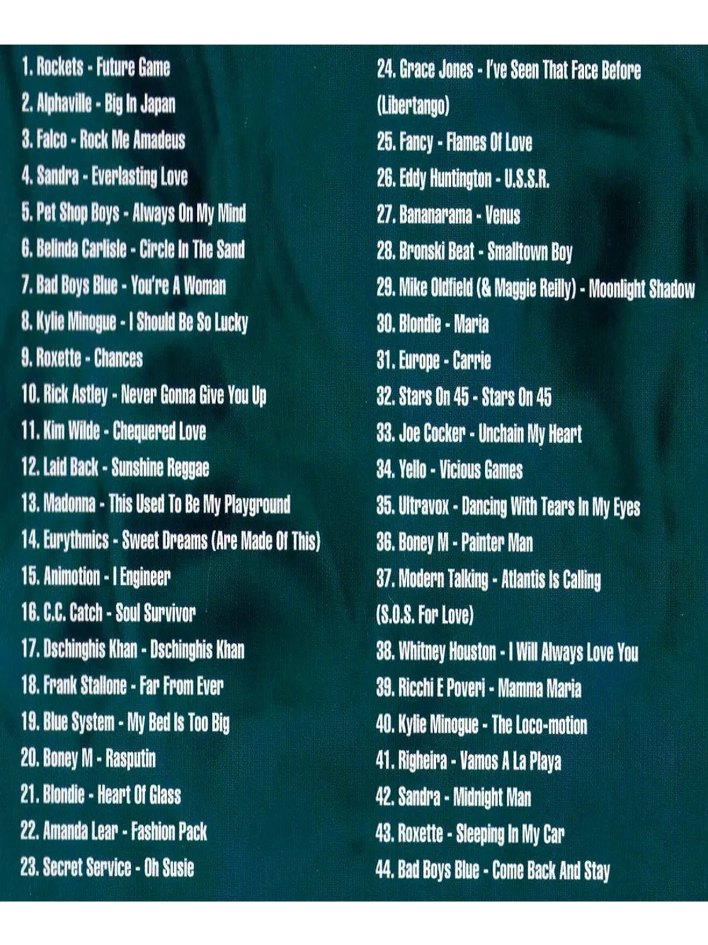 Мелодии и Ритмы Зарубежной Эстрады, часть 2 (КЛИПЫ на DVD)