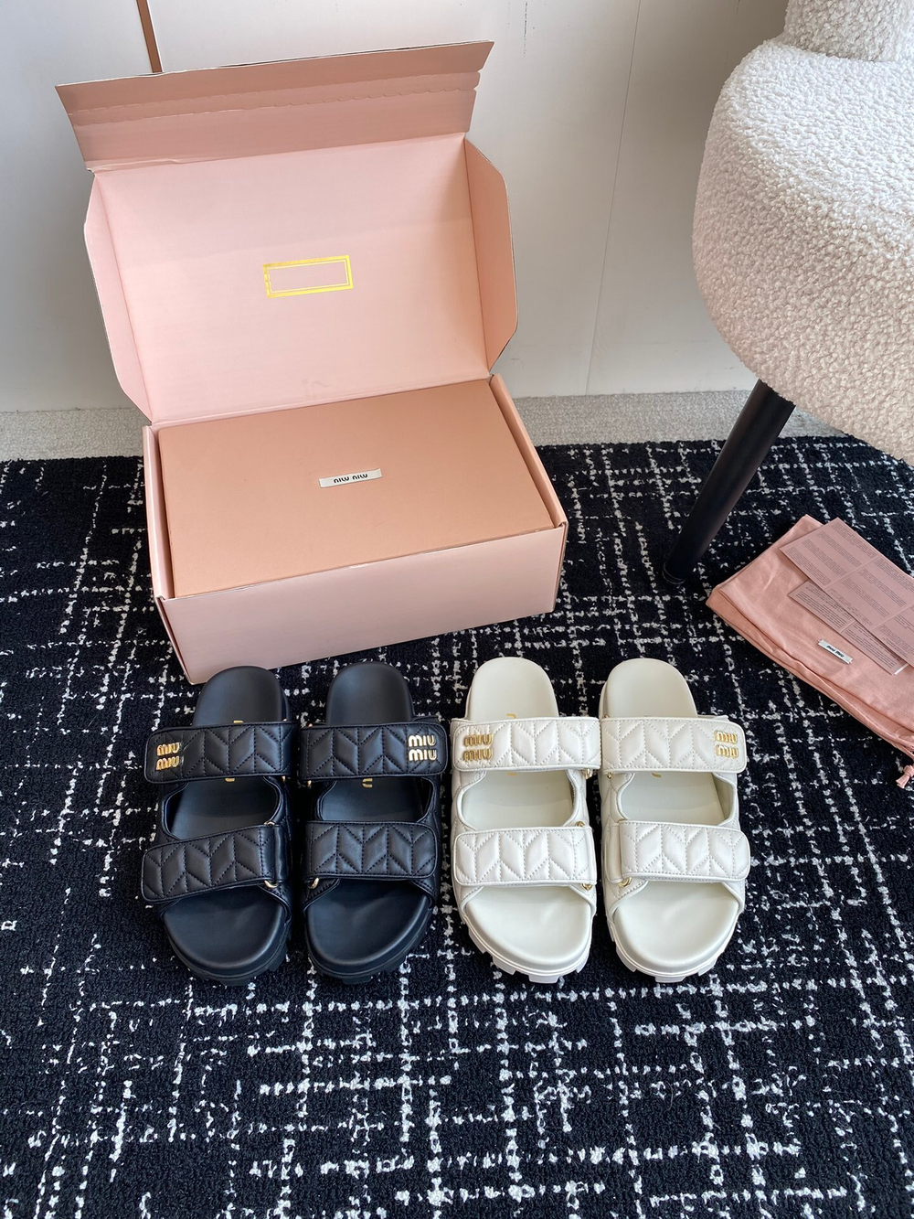 Miu Miu Slide (2 colors)