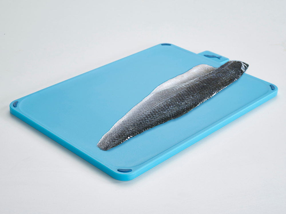 Набор разделочных досок в подставке index regular, серебристый, 4 шт.