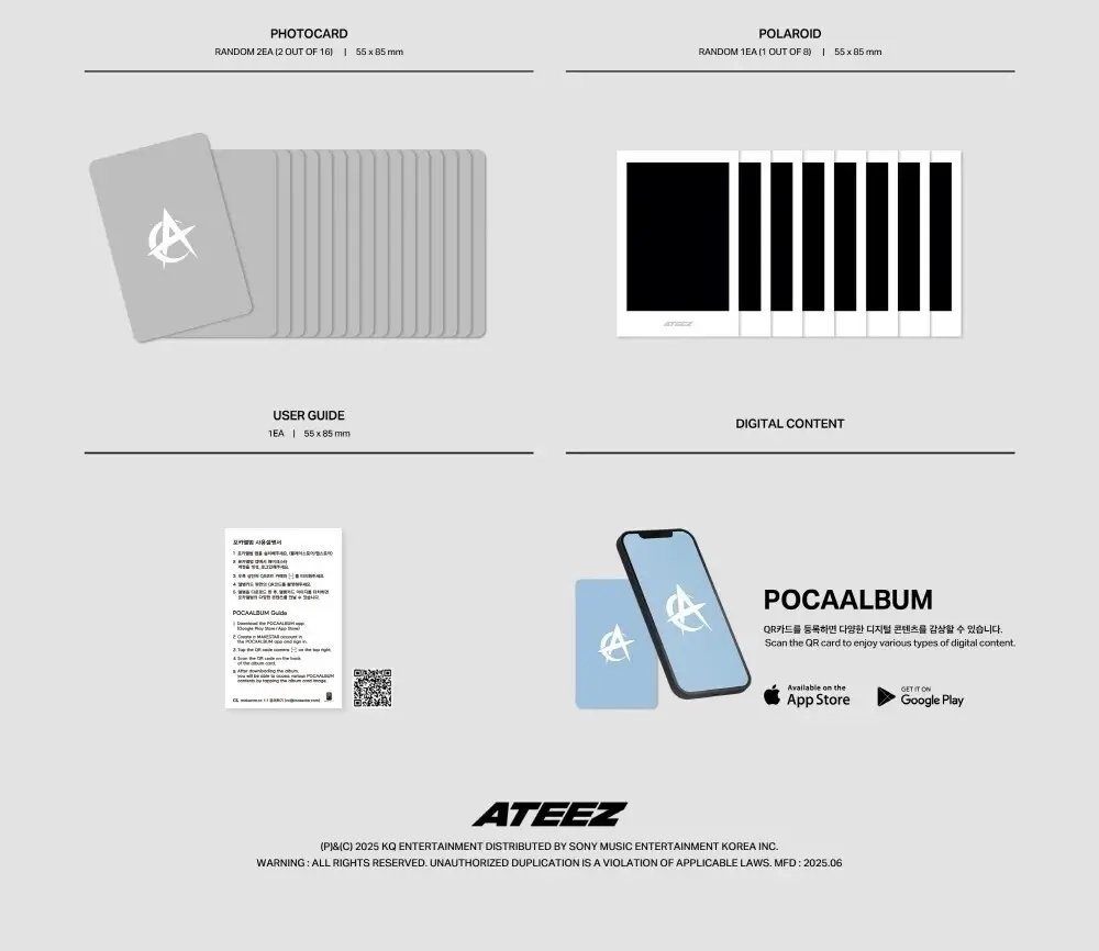 Альбом ATEEZ - GOLDEN HOUR : Part.3 [Pocaalbum ver.]