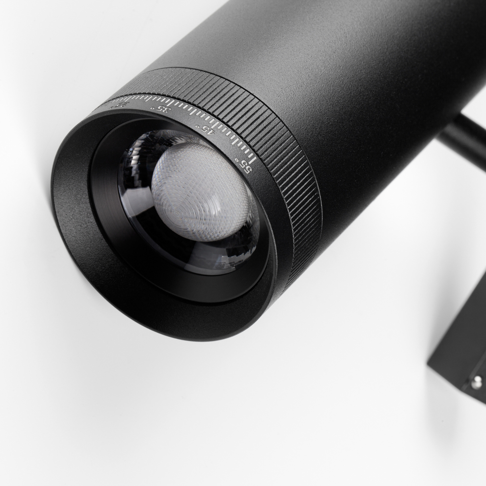 209037 Светильник 48V для трека UNO LED 12W 1000LM 10-55G ЧЕРНЫЙ МАТОВЫЙ 3000K