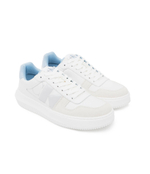 Кожаные кроссовки CALVIN KLEIN JEANS - белый(YM0YM00897)