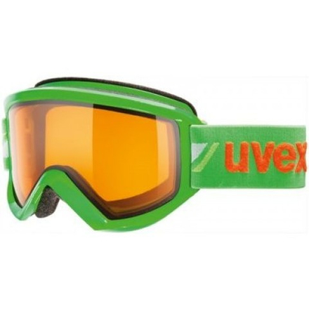 UVEX очки ( маска) горнолыжные FIRE RACE ЗЕЛЕНЫЙ
