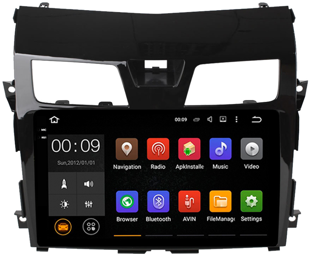 Магнитола для Nissan Teana 2014-2016 (L33) (поддержка кругового обзора) - AIROC 2K RX-1203 Android 13, QLed+2K,  ТОП процессор, 8/128, CarPlay, SIM-слот