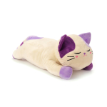 Игрушка мягконабивная Ленивый кот 22см. белый/сиреневый (Fancy)