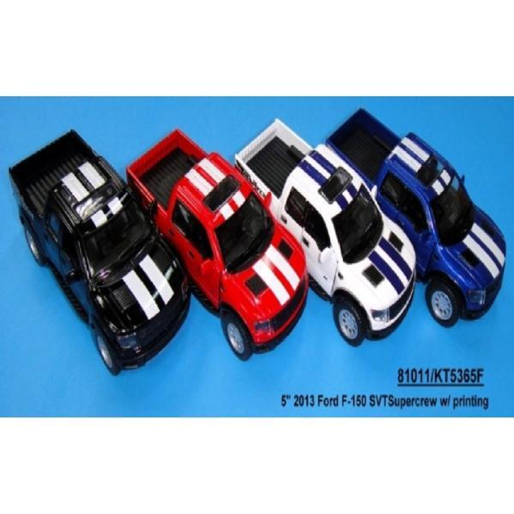 Модель ин. мет. "Ford F-150 SVT Supercrew 2013" в ассорт. ШБ KT5365FD (Kinsmart)