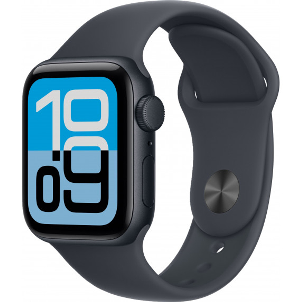 Apple Watch SE 3 44mm Midnight Aluminum Case / Midnight Sport Band