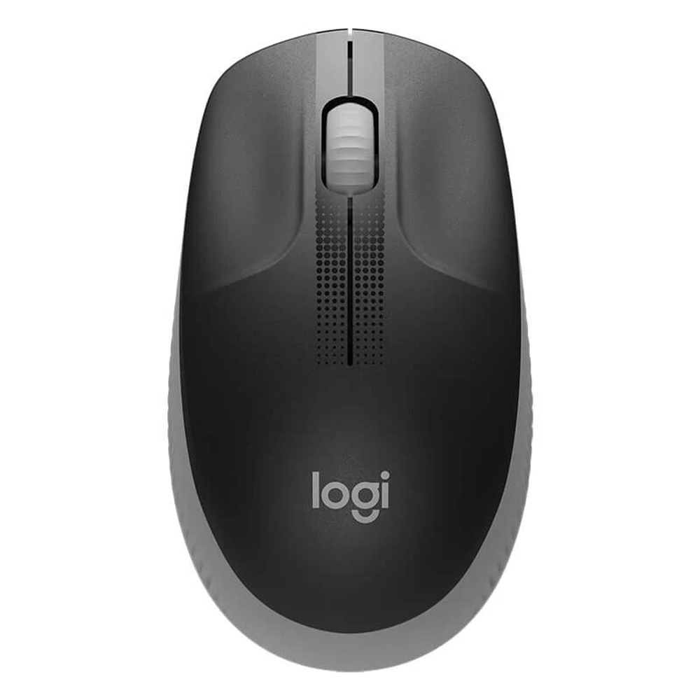 Мышь Logitech M190 Wireless 2.4 GHz, Mid Grey