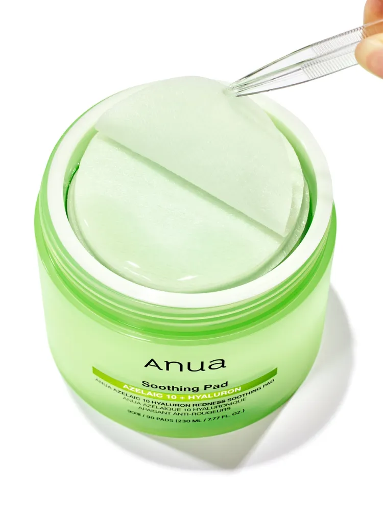 Anua Azelaic Acid 10 Hyaluron Redness Пэды с азелаиновой кислотой 90 шт