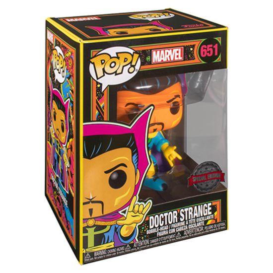 Фигурка Funko POP! Bobble: Marvel: Black Light: Dr. Strange (Exc) 48848