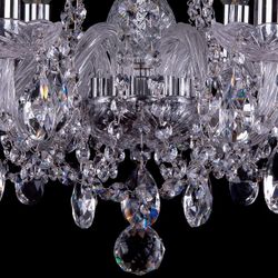 Подвесная люстра Bohemia Ivele Crystal 1402 1402/6/160/Ni