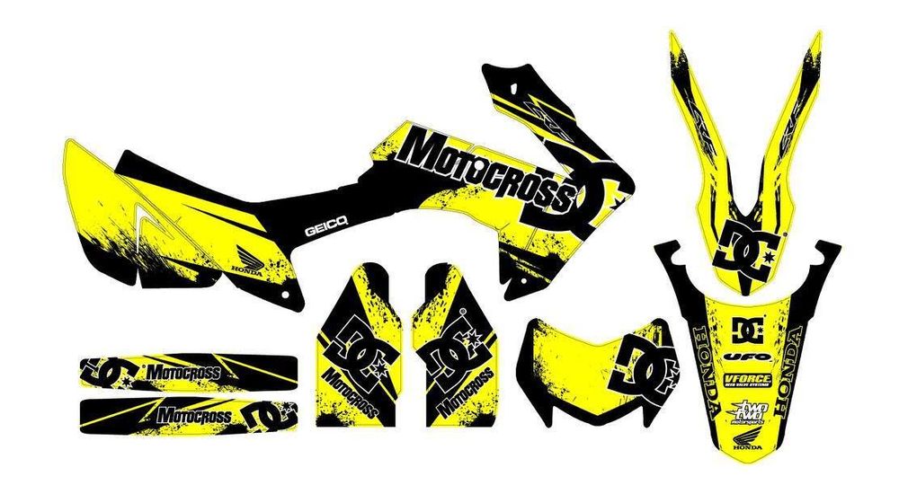Graphic decal set, Sticker kit, for Honda CRF250L-M 2012-2020