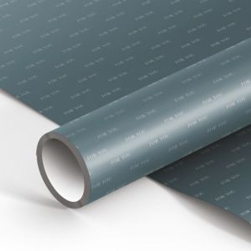 Упаковочная бумага глянц. 70*100см, MESHU "Duotone. PowderBlack-blue gradient", 90г/м2 И