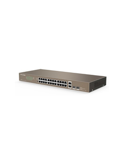 Коммутатор IP-COM F1026F Коммутатор в стойку, 24*1Gbit RJ45, 2*1Gbit SFP