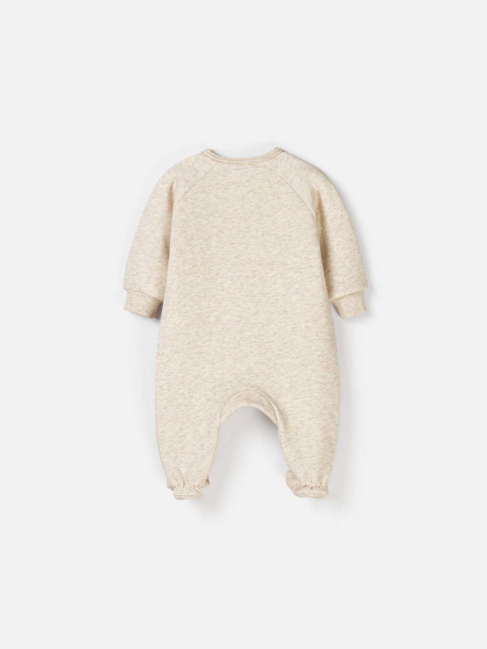 Комбинезон-косуха с закрытой ножкой "Ванильный пудинг" утепленный 0+