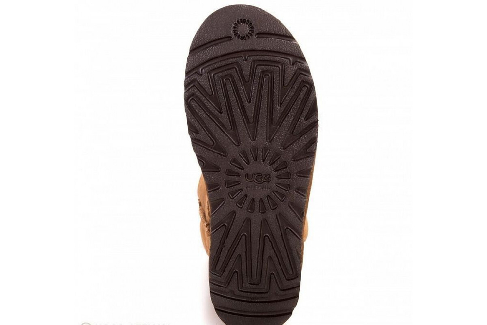 UGG Bailey Bow Mini Chocolate