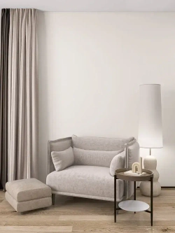 Обои флизелиновые БЕЖЕВЫЙ ПАСТЕЛЬНЫЙ однотонные с эффектом окрашенной стены 1.05х10.05 моющиеся для гостиной, спальни, кухни