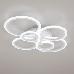 Citilux Сента CL237B160E RGB Люстра с пультом Белая