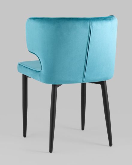 Стул Матео велюр темно-бирюзовый