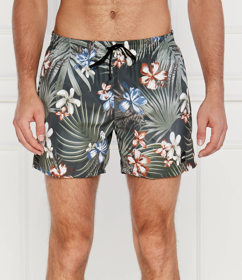 Шорты для плавания Piranha BOSS BLACK - зеленый(50508844)