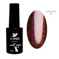 05 Гель-лак Кошачий глаз 11D V-PRO 8мл