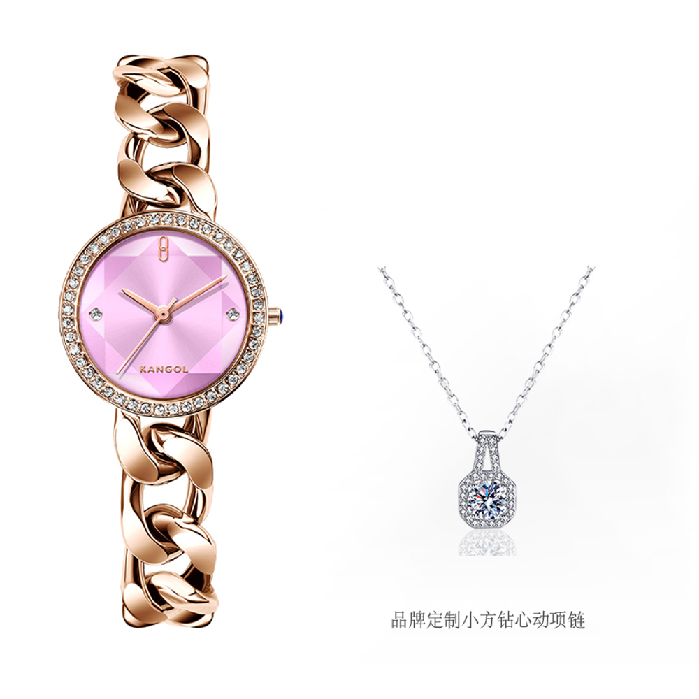 KANGOL Quartz Movement Women"s Watch Black Dial