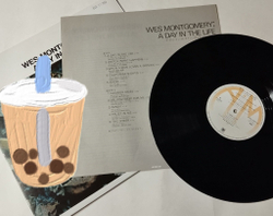 Винтажная виниловая пластинка LP Wes Montgomery A Day In The Life (Japan 1981) (No Obi) Eleanor Rigby