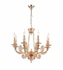 7024/8 FG+PEARL GOLD (1) Люстра Veneto Luce