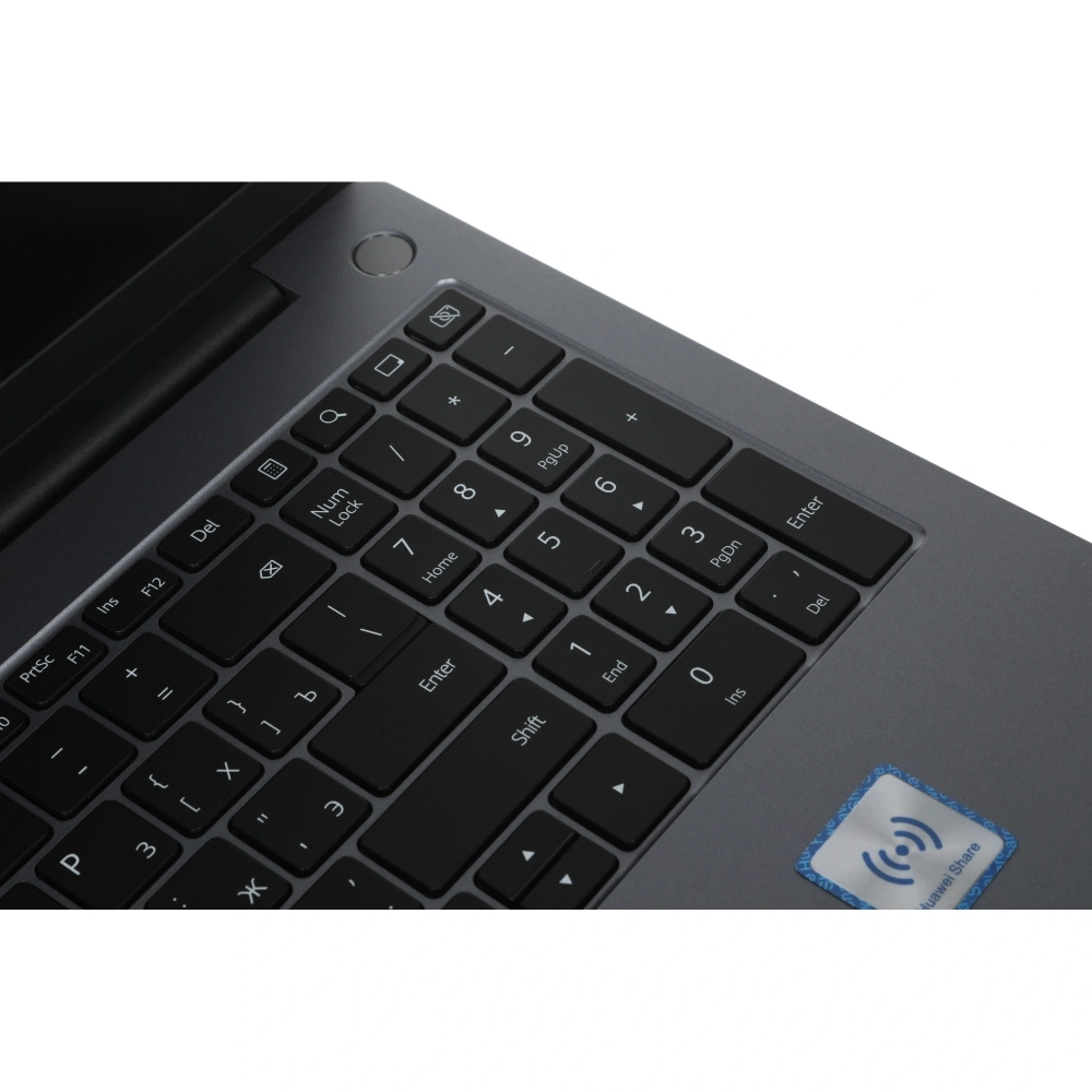 Ноутбук Huawei MateBook D 16 MCLG-X Core i7 13700K 16Gb SSD1Tb Intel UHD Graphics 770 16" IPS (1920x1200) без ОС grey space WiFi BT Cam (53014HYK)