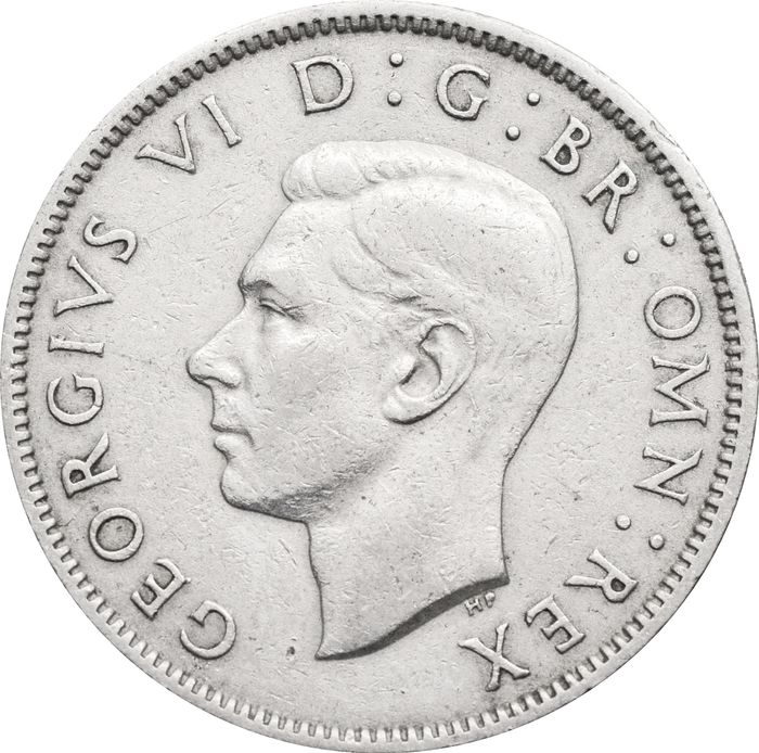 2 шиллинга (флорин) 1947 Великобритания XF