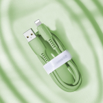 Lightning Кабель Baseus Colourful Data Cable USB For iP 2.4A 1.2m - Green