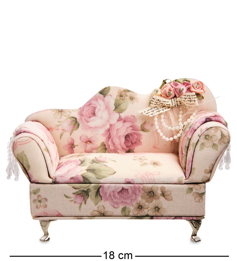 JL-63 Шкатулка для украшений «Диван»