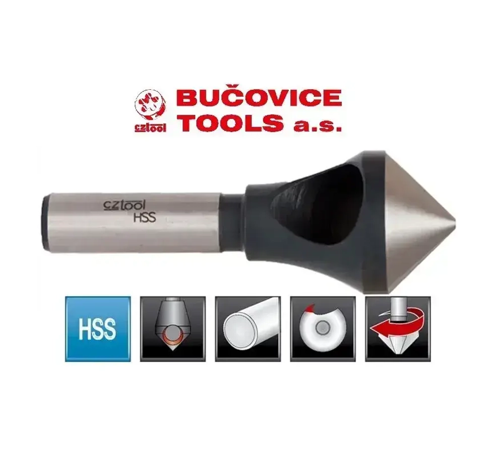 Зенкер со снятием стружки BUCOVICE (742005) 2/5 (диаметр 10мм)