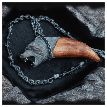 Амулет серебряный «Великий Кам»