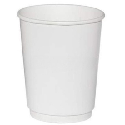 Стакан ГН 250 мл (d-80 мм) бумажный, 2-х сл. БЕЛЫЙ (30/600 шт.) ViRiDo