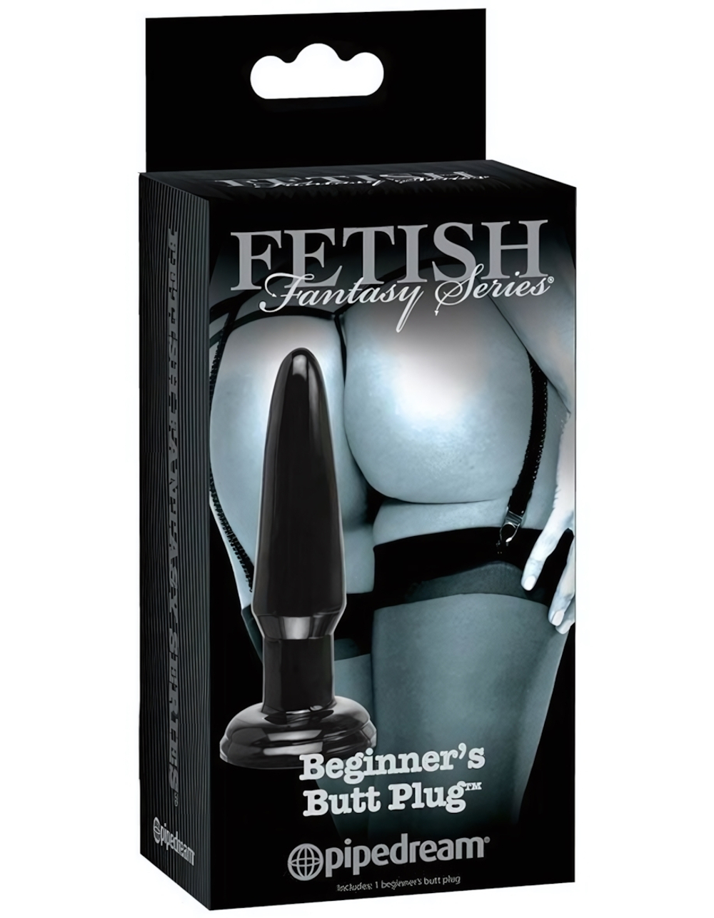 Анальный плаг Fetish Fantasy Series Limited Edition Beginner's Butt Plug (Цвет: черный)