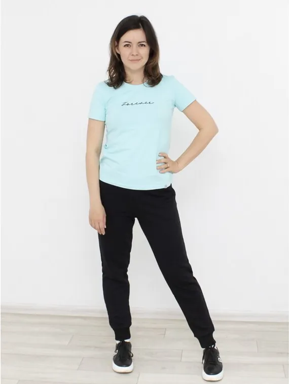 Брюки унисекс, размер 40, цвет черный