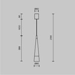 Подвесной светильник Maytoni P090PL-L12CH3K