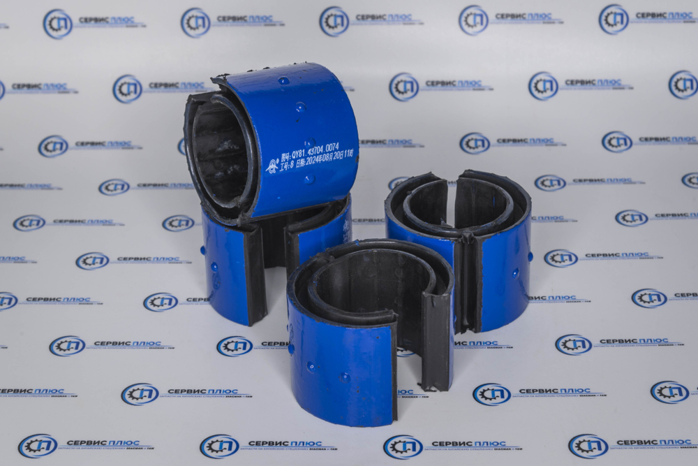 Втулка переднего стабилизатора SHAANXI  ПЕРЕДНЕГО 81.43704.0074 (Qinyan)