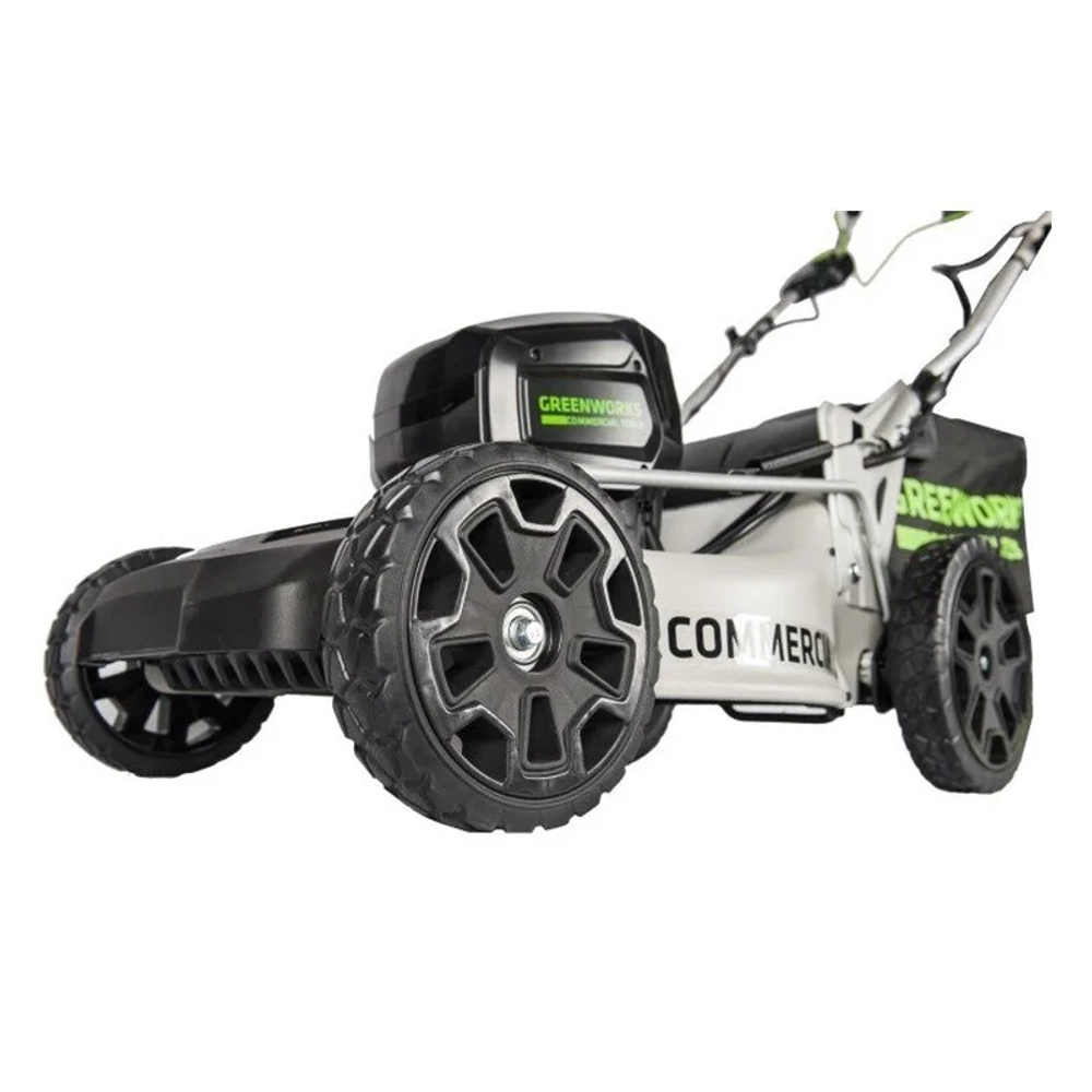 Аккумуляторная газонокосилка Greenworks GС82LM46 82V 82В (без АКБ и ЗУ) нож 46 см, 2502407